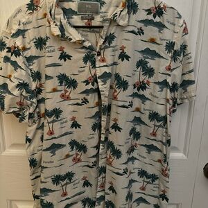 MT Men's Tropical Print Shirt - Multicolor